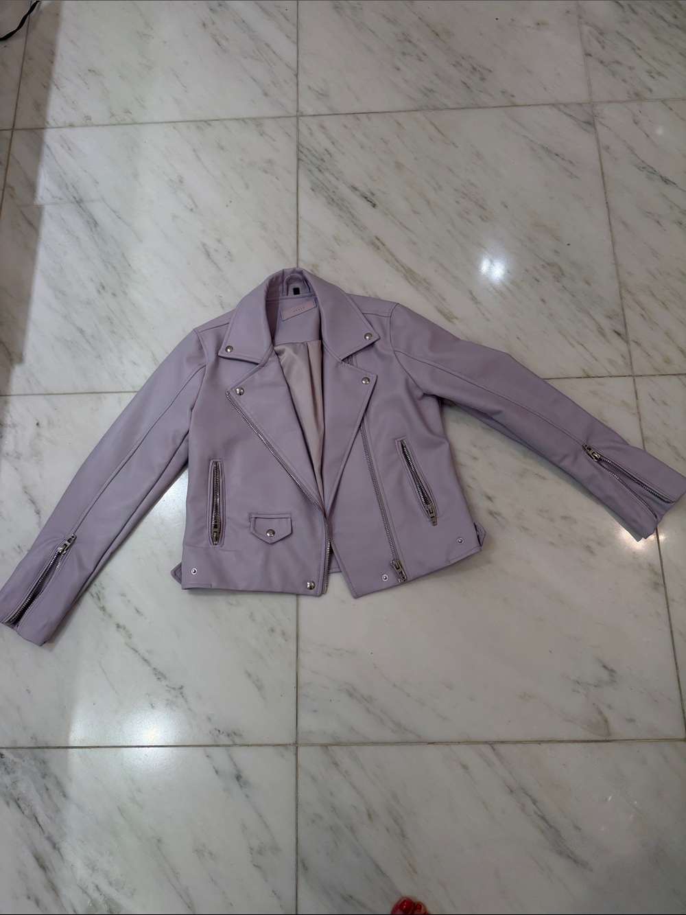 BlankNYC Lilac Women’s Moto Jacket - Vegan leather